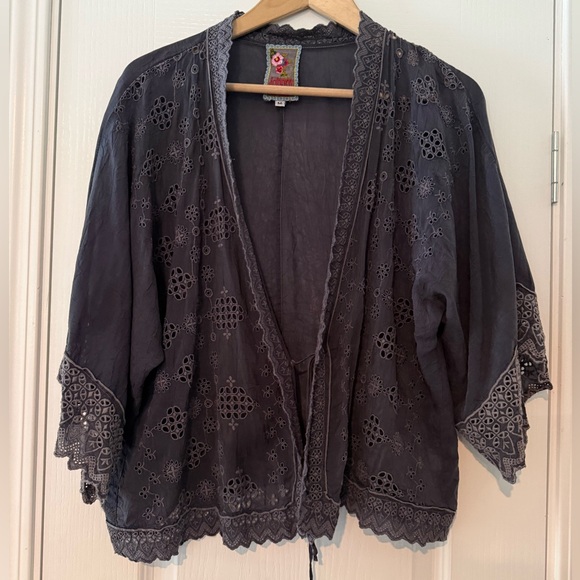 Johnny Was Embroidered Top - Picture 1 of 9